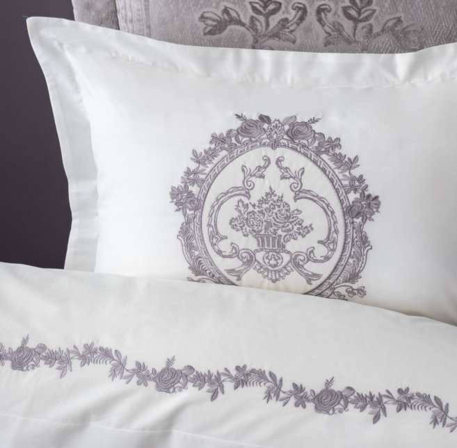 Kupon Valencia Dark Purple Çeyiz Seti detay 2